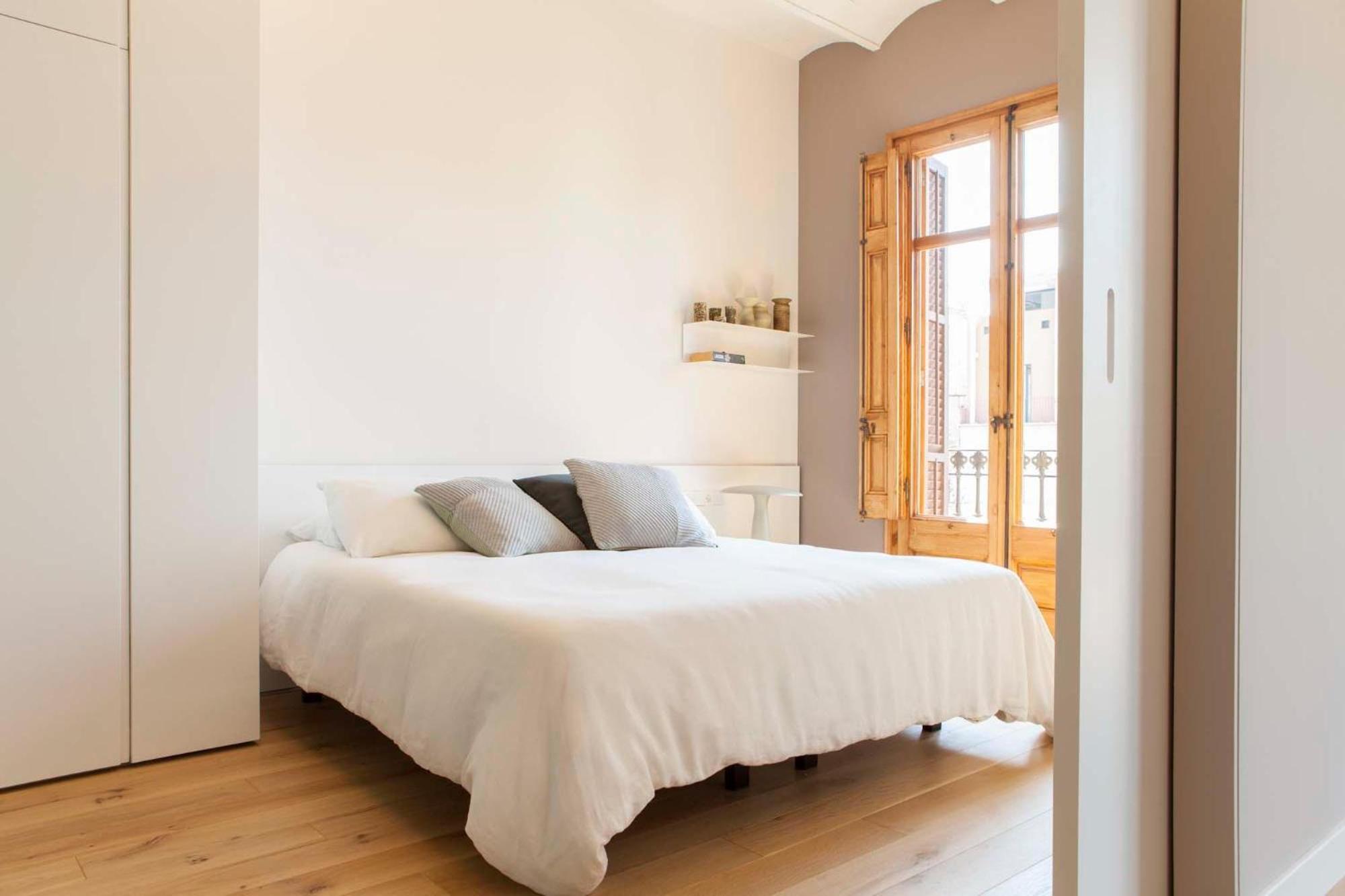 デスティナシオンbcn ウニベルシタット アパートメンツ バルセロナ 部屋 写真